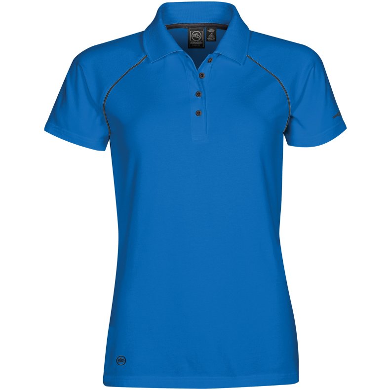 Polo Stormtech IPS-4W Piranha Polo - Marine Blue/Black