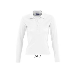 Dame Polo Sols Podium - 11317 - White