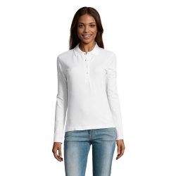 Dame Polo Sols Podium - 11317 - White