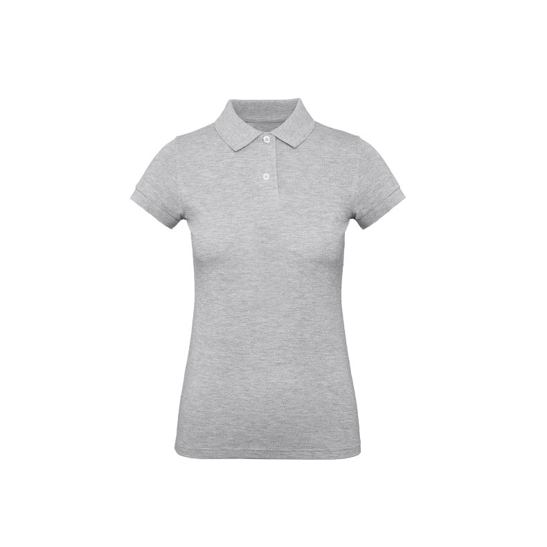 Dame Polo B&C Inspire Polo /Women - Heather Grey