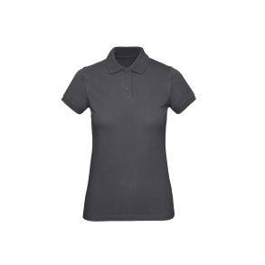 Dame Polo B&C Inspire Polo /Women - Dark-Grey
