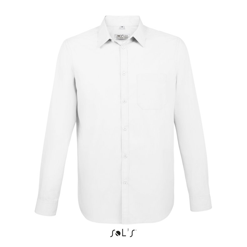Sols Baltimore Fit LSL - 02922 - White