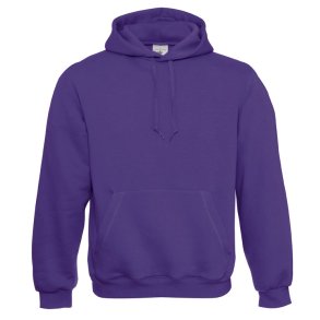 Herre og Dame Httetrje / Unisex Hoodie B&C Hooded - Purple / Lilla