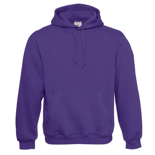 Herre og Dame Httetrje / Unisex Hoodie B&C Hooded - Purple / Lilla