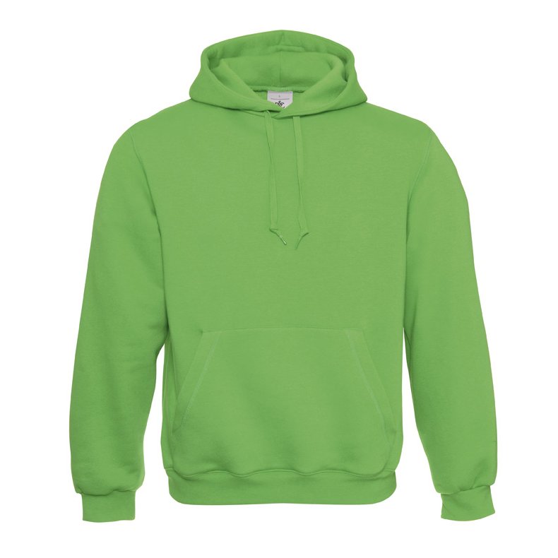 Herre og Dame Httetrje / Unisex Hoodie B&C Hooded - Real Green / Rigtig Grn 