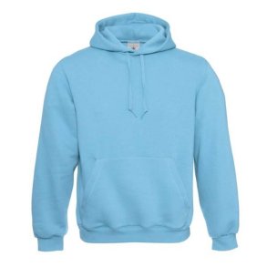 Herre og Dame Httetrje / Unisex Hoodie B&C Hooded - Very Turquoise / Meget Turkis
