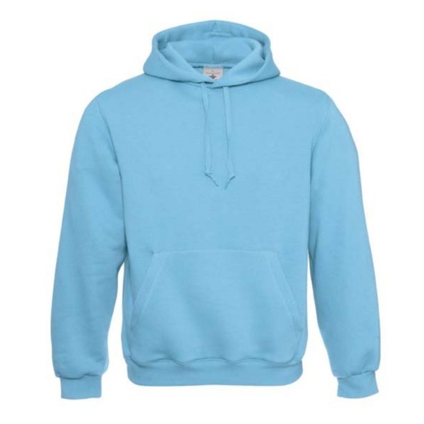 Herre og Dame Httetrje / Unisex Hoodie B&C Hooded - Very Turquoise / Meget Turkis