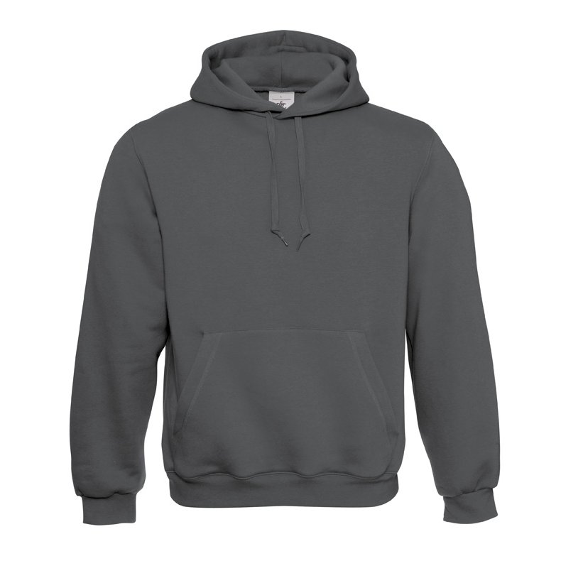 Hoodie / Httetrje B&C Hooded - Steel Grey