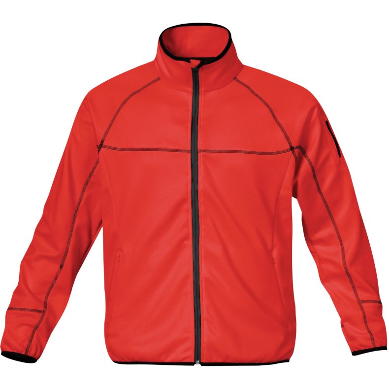 Jakke Stormtech FZF-1 Full zip stree - Flame red