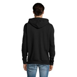 Hoodie / httetrje med lynls Sols Soul Men - Black