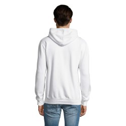 Hoodie / httetrje med lynls Sols Soul Men - 46900 - White