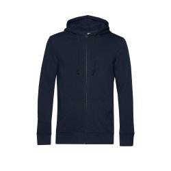 Hoodie med lynls B&C Inspire Zipped Hood_&deg;
