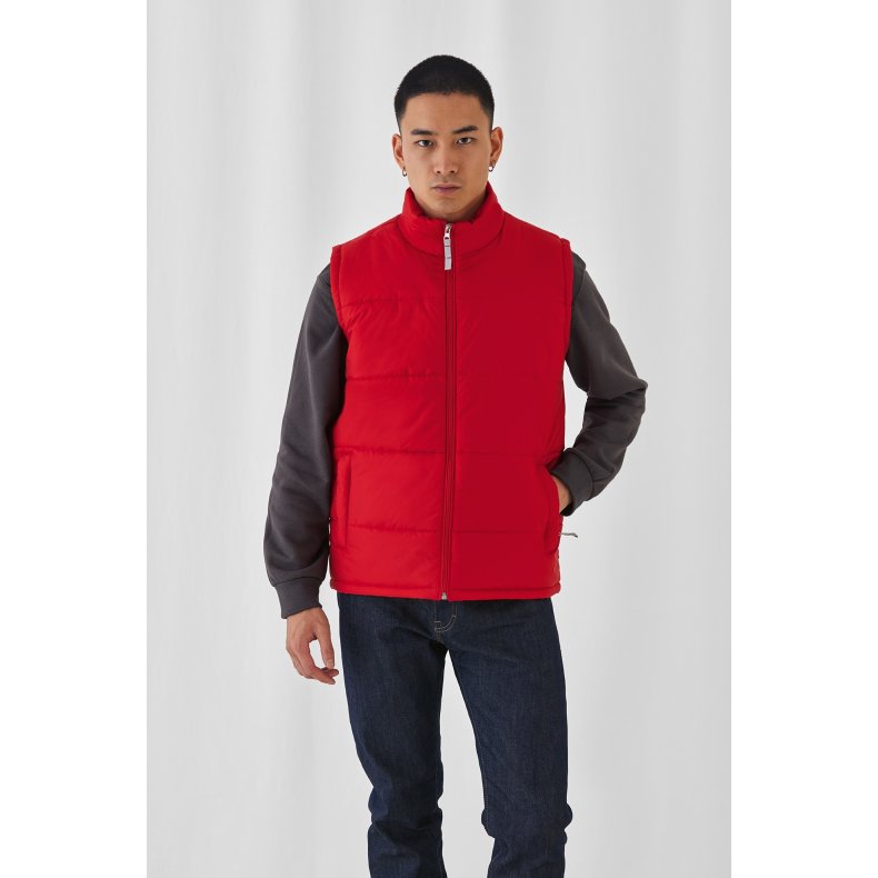 Vest B&C Bodywarmer /Men - Red