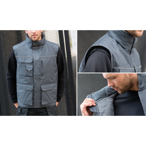 Arbejdsvest Vest B&C Expert Pro - Dark-Grey