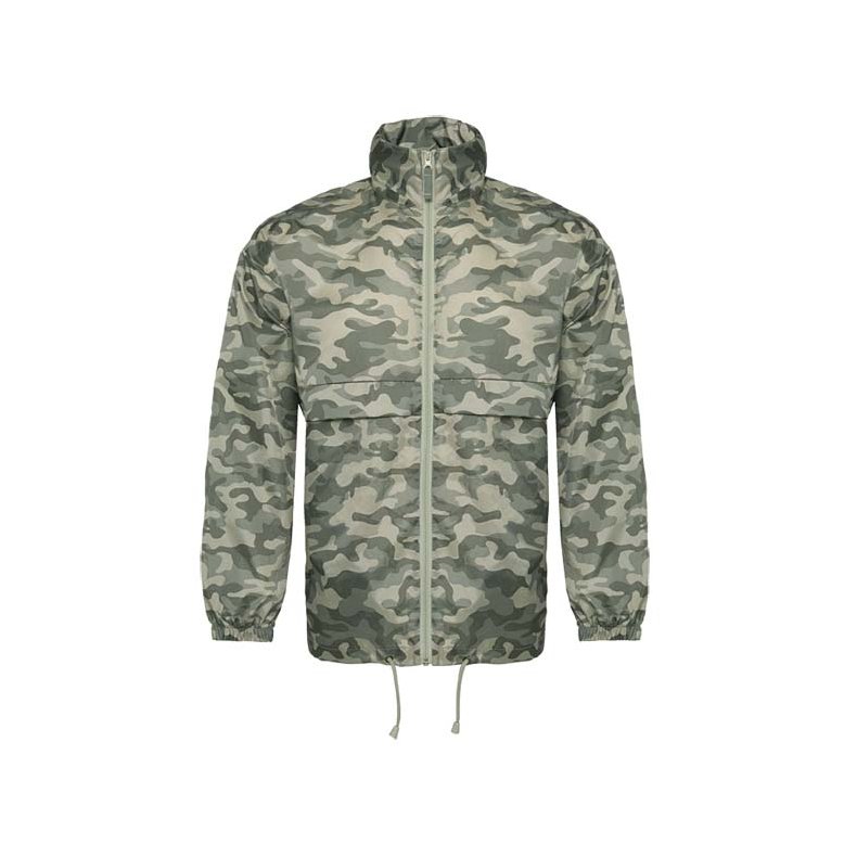 Jakke B&C Sirocco - Camouflage