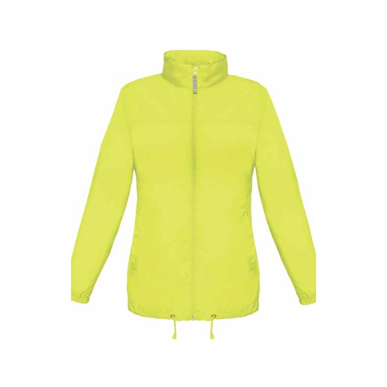 Jakke B&C Sirocco /Women - Ultra Yellow