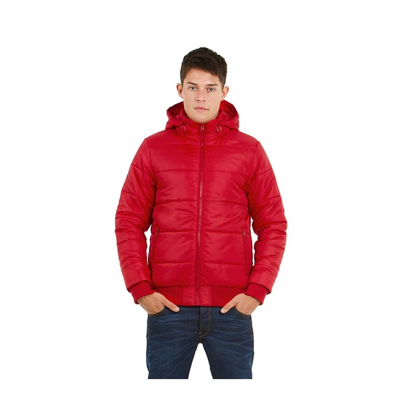 Jakke B&C Superhood /men - Red