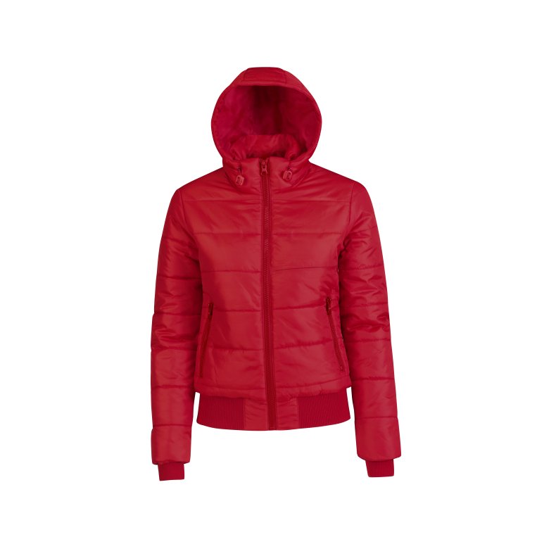 Jakke B&C Superhood /Women - Red