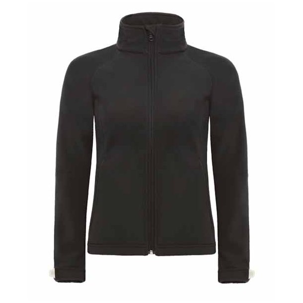 B&C Hooded Softshell /Women - Black