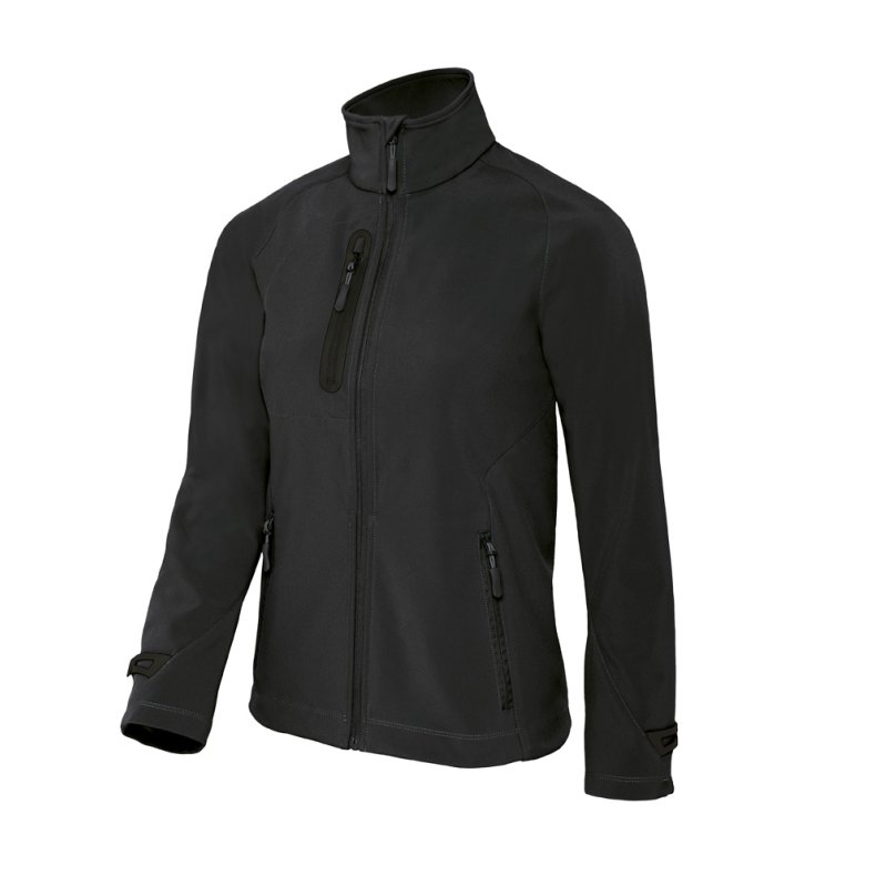 Softshell jakke B&C X-Lite softshell /Women - Black