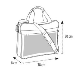 Dokument taske sort, Sols Corporate71400 - Black