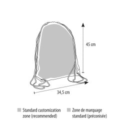 Gymnastiktaske / skopose / idr�tstaske / rygs�k