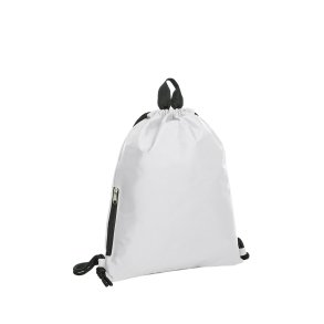 Rygsk / skopose / idrtstaske Halfar 1813055 Drawstring Join - White