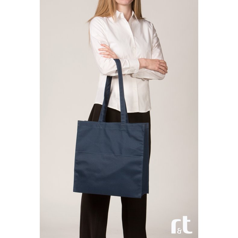 Indk�bsnet med lange stropper i polyester