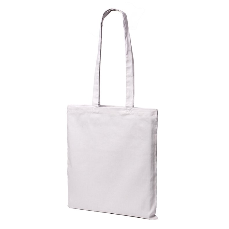 Mulepose  m/lange stropper Hvid