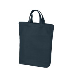 Kraftig Mulepose m/bundfals og kort hank. 