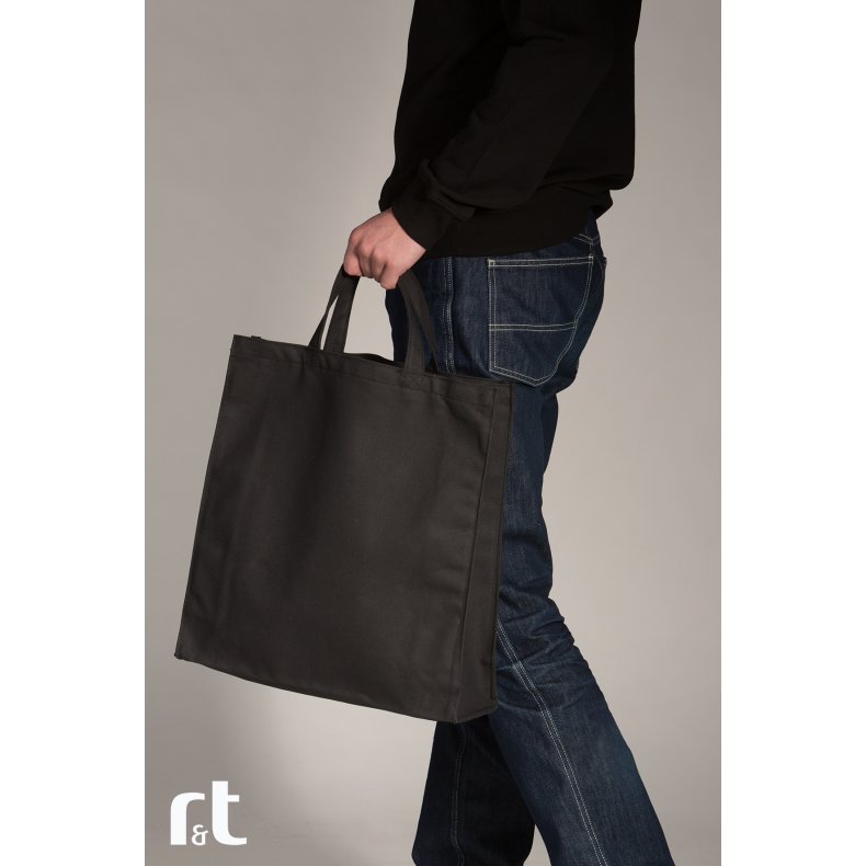 Mulepose med bund og side fals. Ekstra kraftig. 