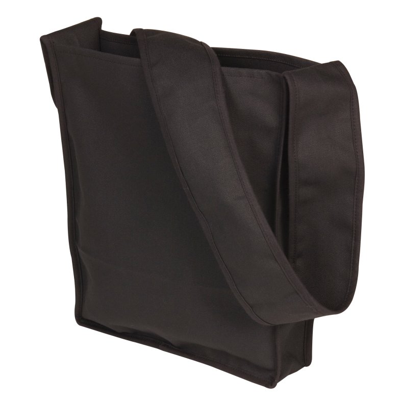 Mulepose m/lang skulderstrop Sort