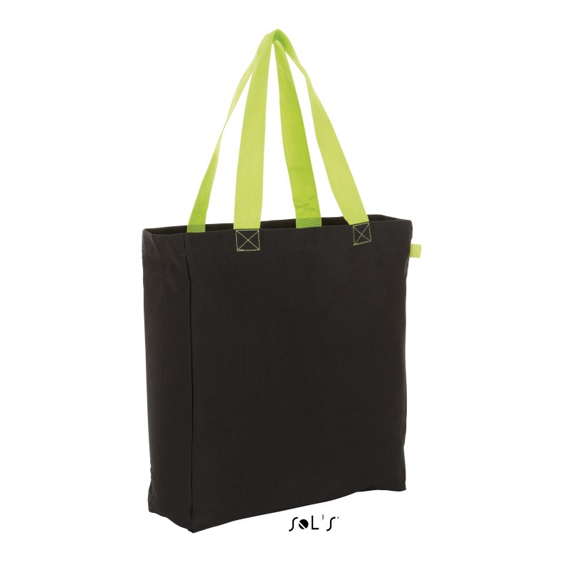 Sols Lenox 01672 - Black/Neon Lime