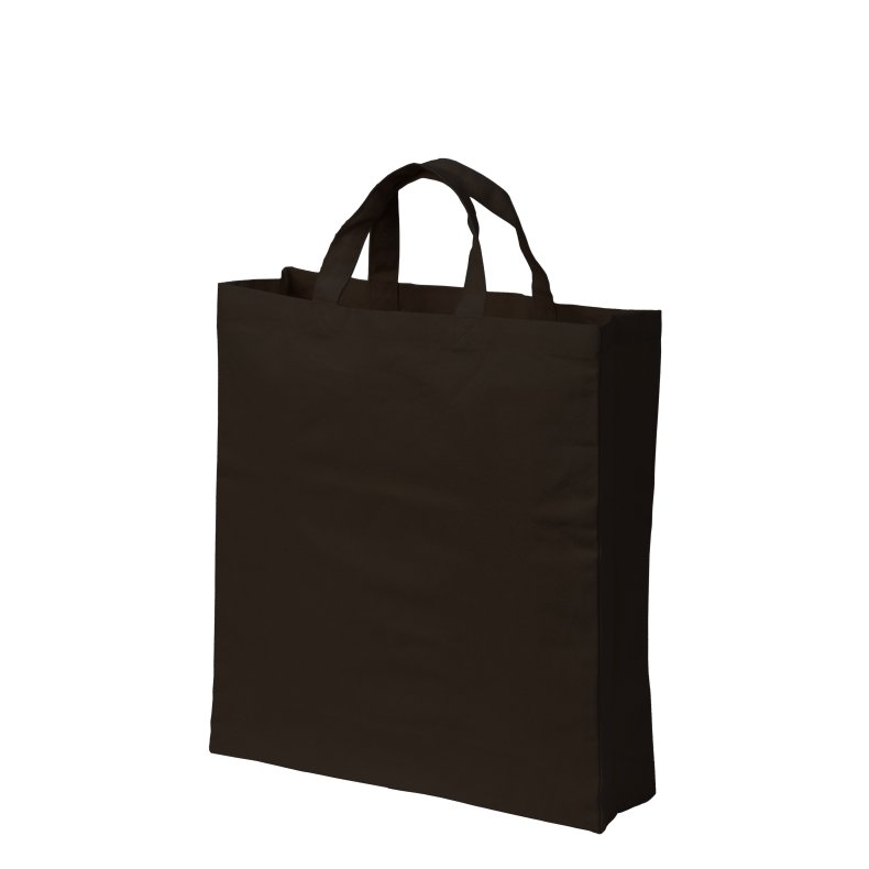 Mulepose i Organic Cotton kraftig bomuld.  Black