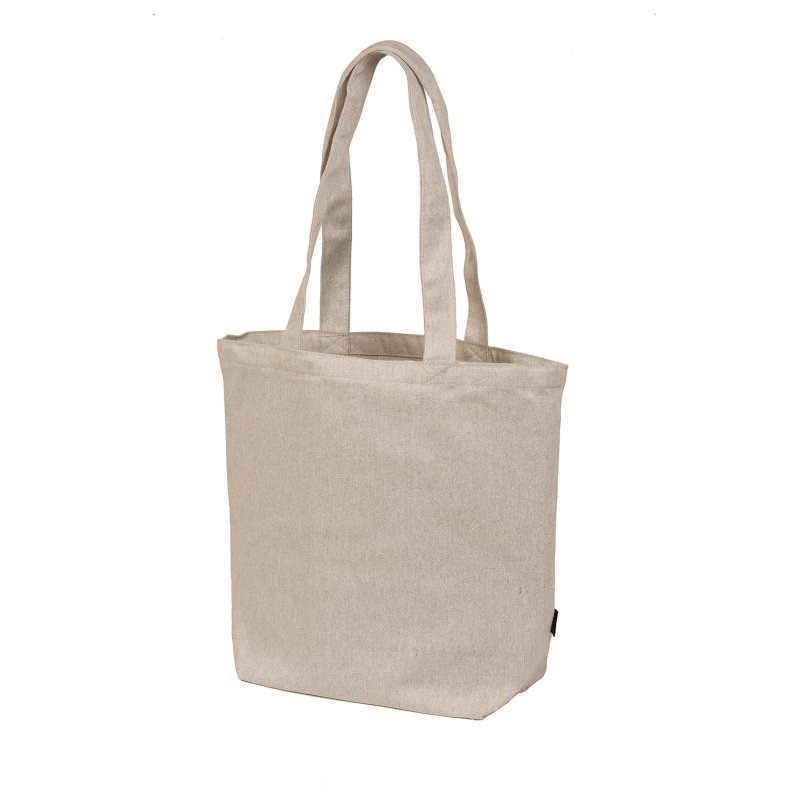 Stor Shopper m. lange stropper 290/300 PC/Recycle Natur