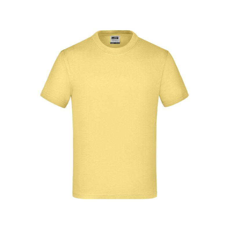 T-shirt til junior / b�rn basic i god kvalitet Light-Yellow M/Jr