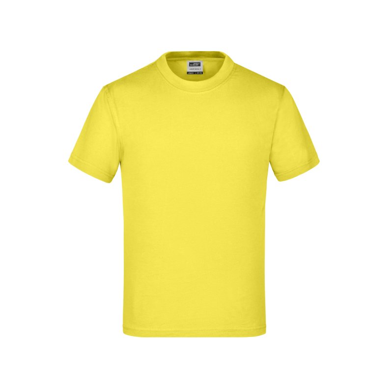 T-shirt til junior / b�rn basic i god kvalitet Yellow XXL/Jr