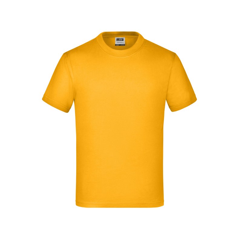 T-shirt til junior / b�rn basic i god kvalitet Gold-Yellow S/Jr