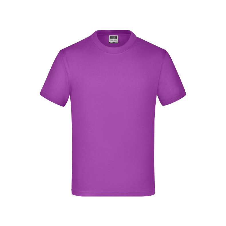 T-shirt til junior / b�rn basic i god kvalitet Purple L/Jr