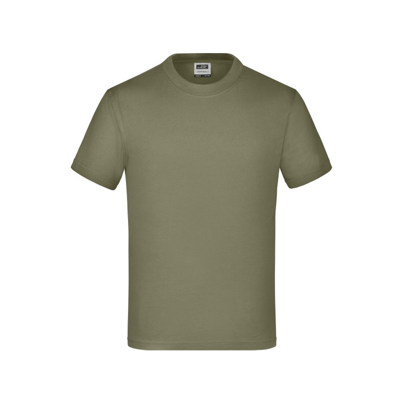 T-shirt til junior / b�rn basic i god kvalitet Olive M/Jr