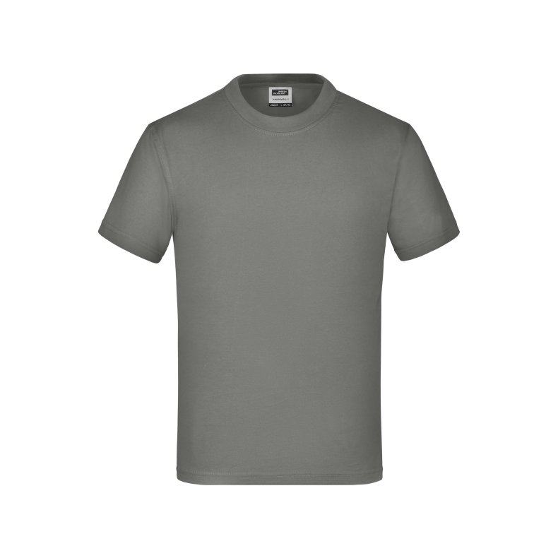 T-shirt til junior / b�rn basic i god kvalitet Dark-Grey L/Jr