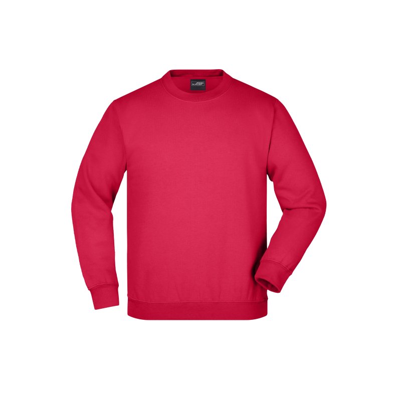 Sweat til junior / b�rn Heavy kvalitet Red L/Jr
