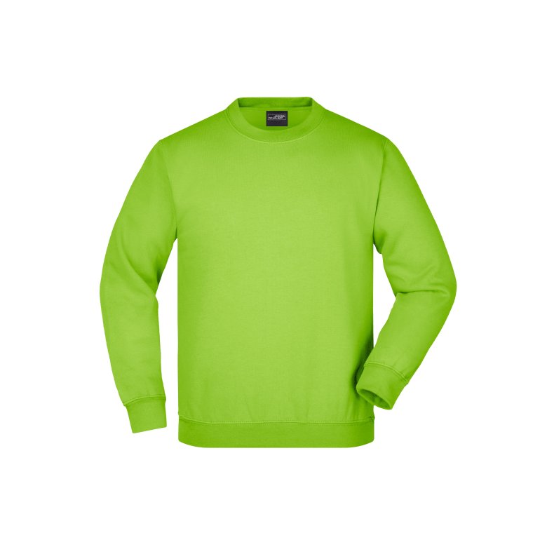 Sweat til junior / b�rn Heavy kvalitet Lime-green M/Jr