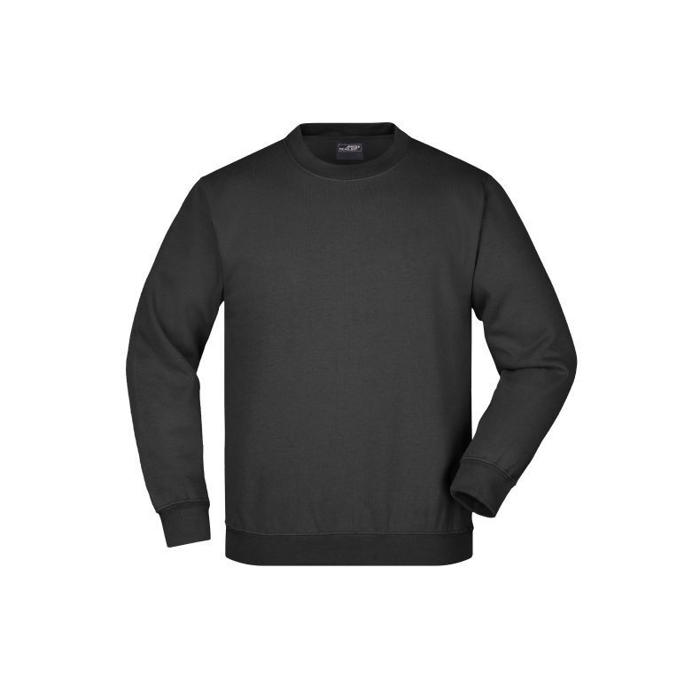 Sweat til junior / b�rn Heavy kvalitet Black L/Jr