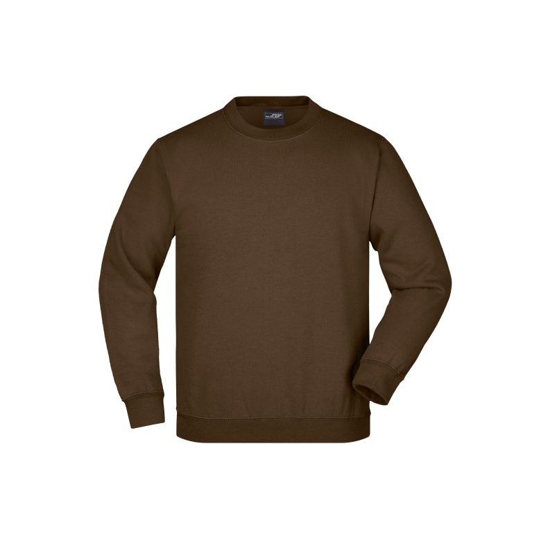Sweat til junior / b�rn Heavy kvalitet Brown XL/Jr