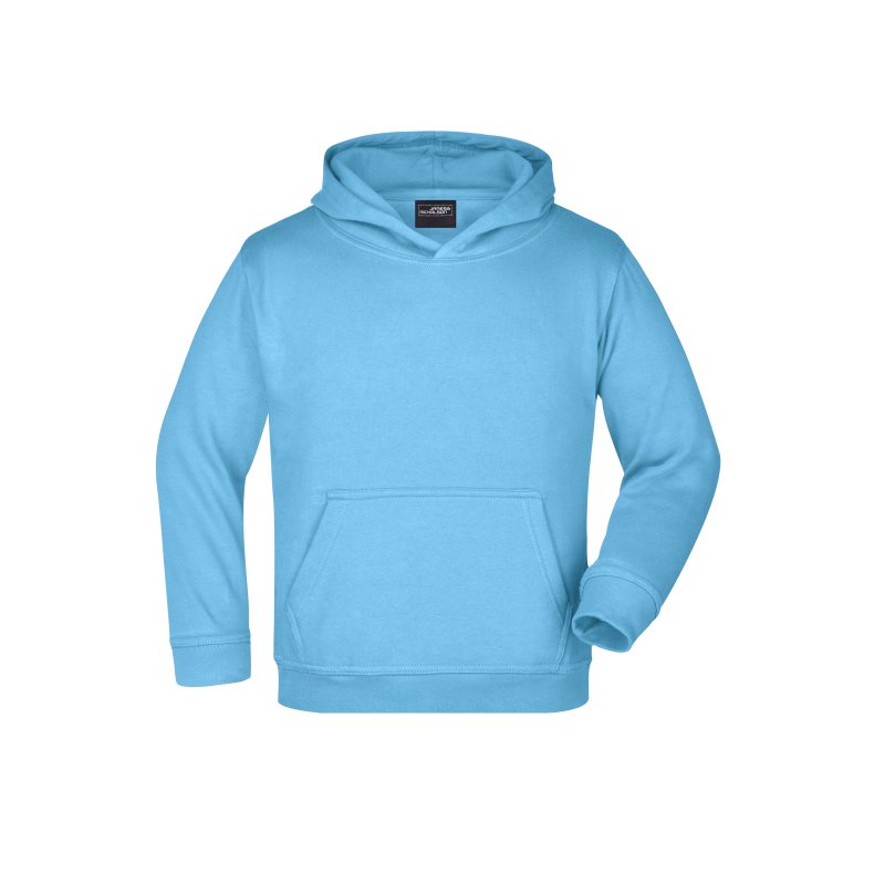 Hoodie til Junior, tyk kvalitet Sky-Blue XXL/Jr