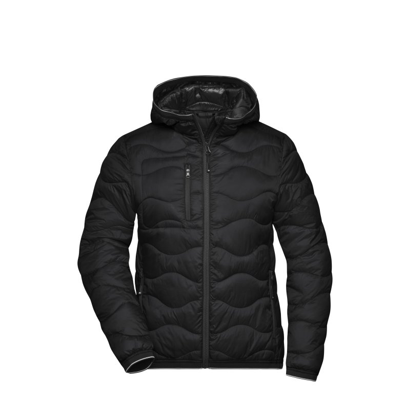 Dame Jakke vatteret. JN1155 Black/Black XS