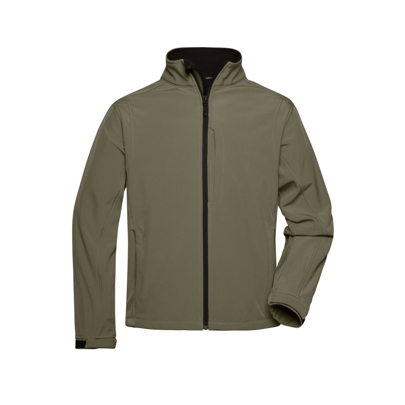 Herre Softshell / Unisex JN135 str. S til 5XL Olive S