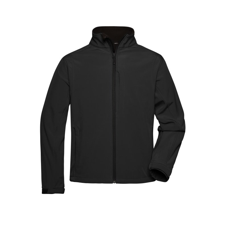 Herre Softshell / Unisex JN135 str. S til 5XL Black L