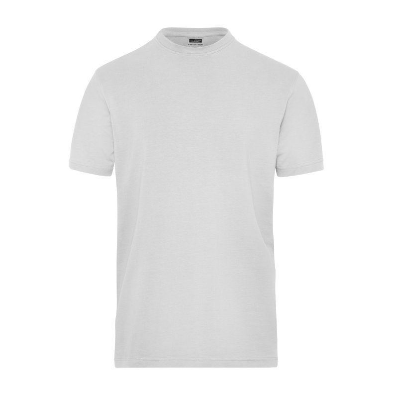 T-Shirt Unisex BIO Stretch-T Workwear  White L